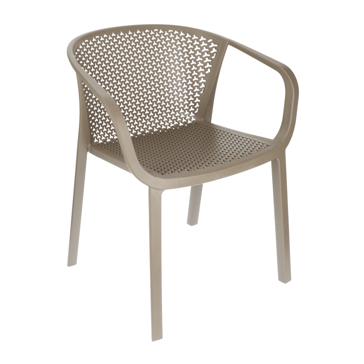 G GIANOVE Brown modern Plastic outdoor chair